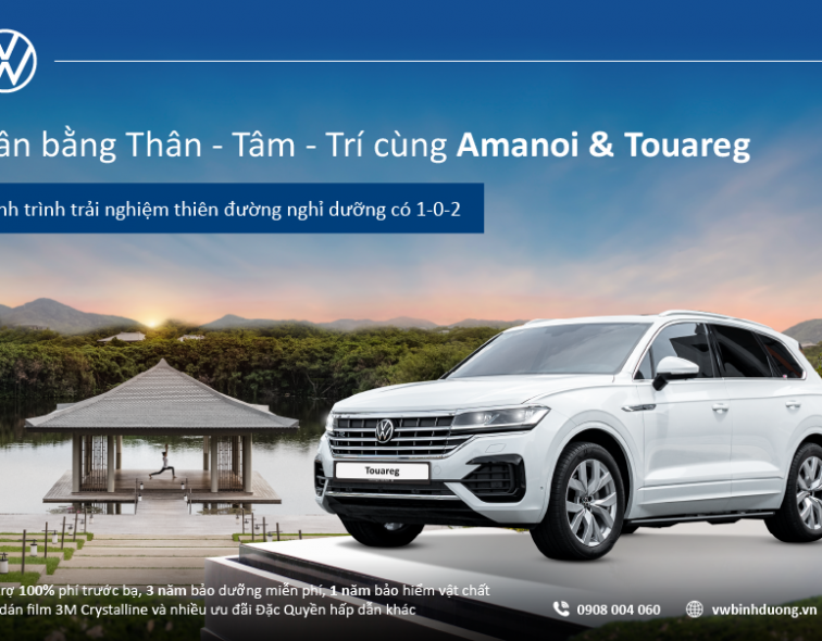 Cân bằng thân – tâm – trí cùng Amanoi và Volkswagen Touareg 