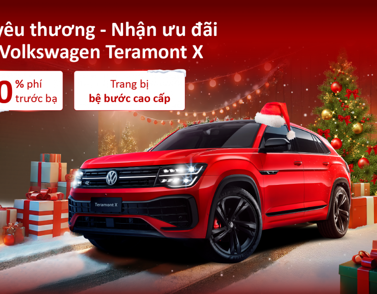 Chương trình "Đón Giáng Sinh - Rinh Qùa Tăng" Cùng Volkswagen Bình Dương trong tháng 12.2024