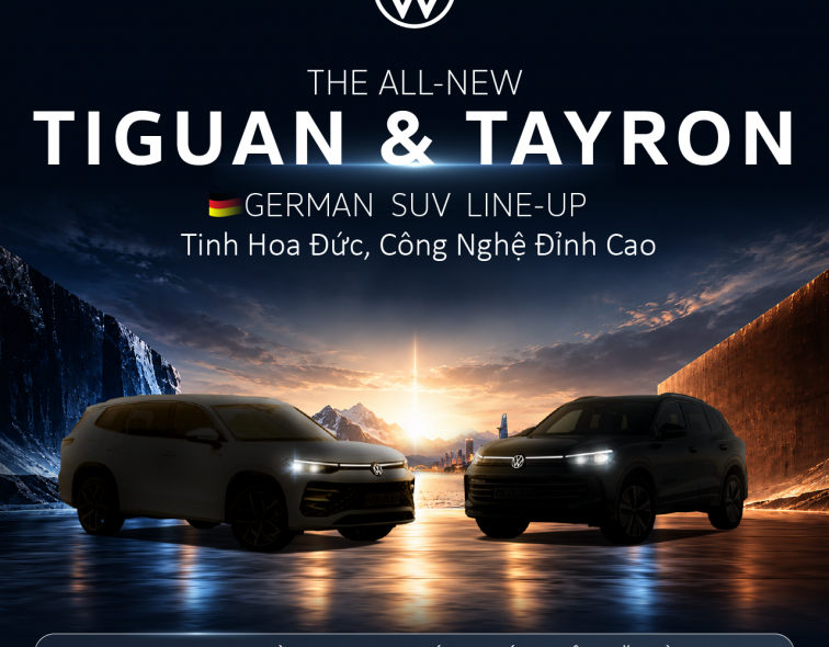 Volkswagen Bình Dương Chính Thức Nhận Đặt Hàng The All-New Tiguan & Tayron
