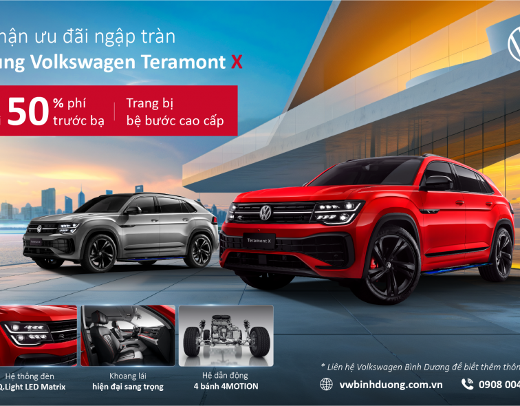 Nhận ưu đãi ngập tràn trong tháng 10 cùng Volkswagen Bình Dương