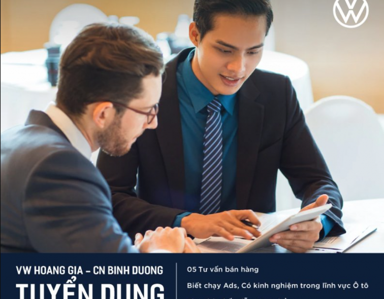 VW Bình Dương tuyển dụng nhân  viên  Marketing